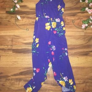 Old navy Floral Romper overalls